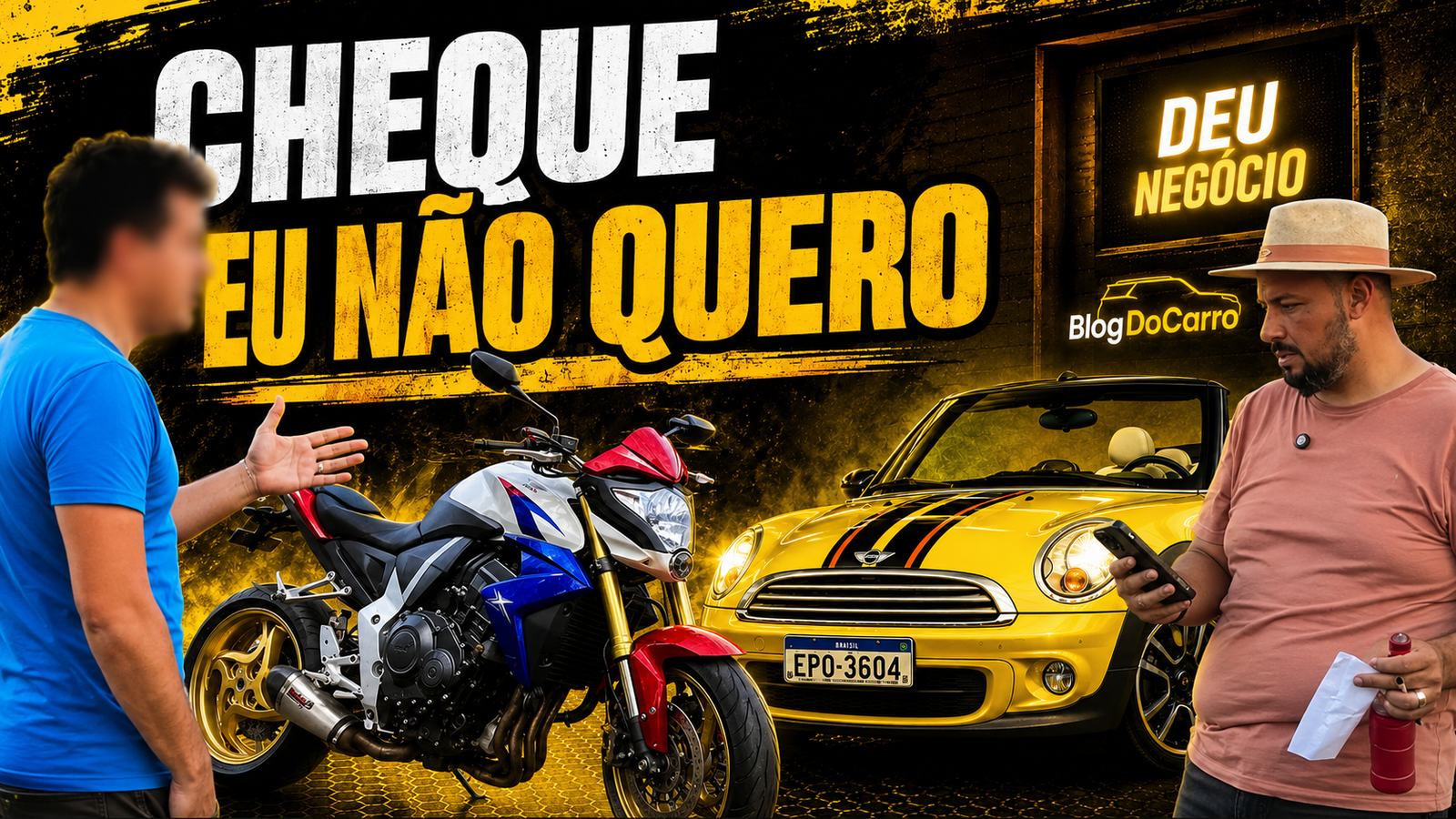 Pastor Evandro Negociando com Cliente