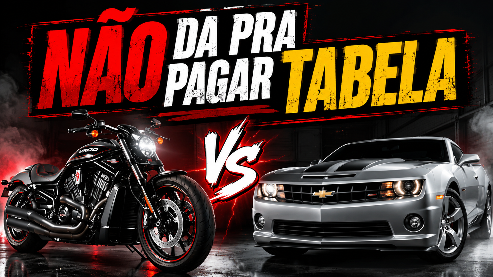 TROCAR UMA HARLEY DAVIDSON EM UM CAMARO V8. BOM NEGÓCIO?