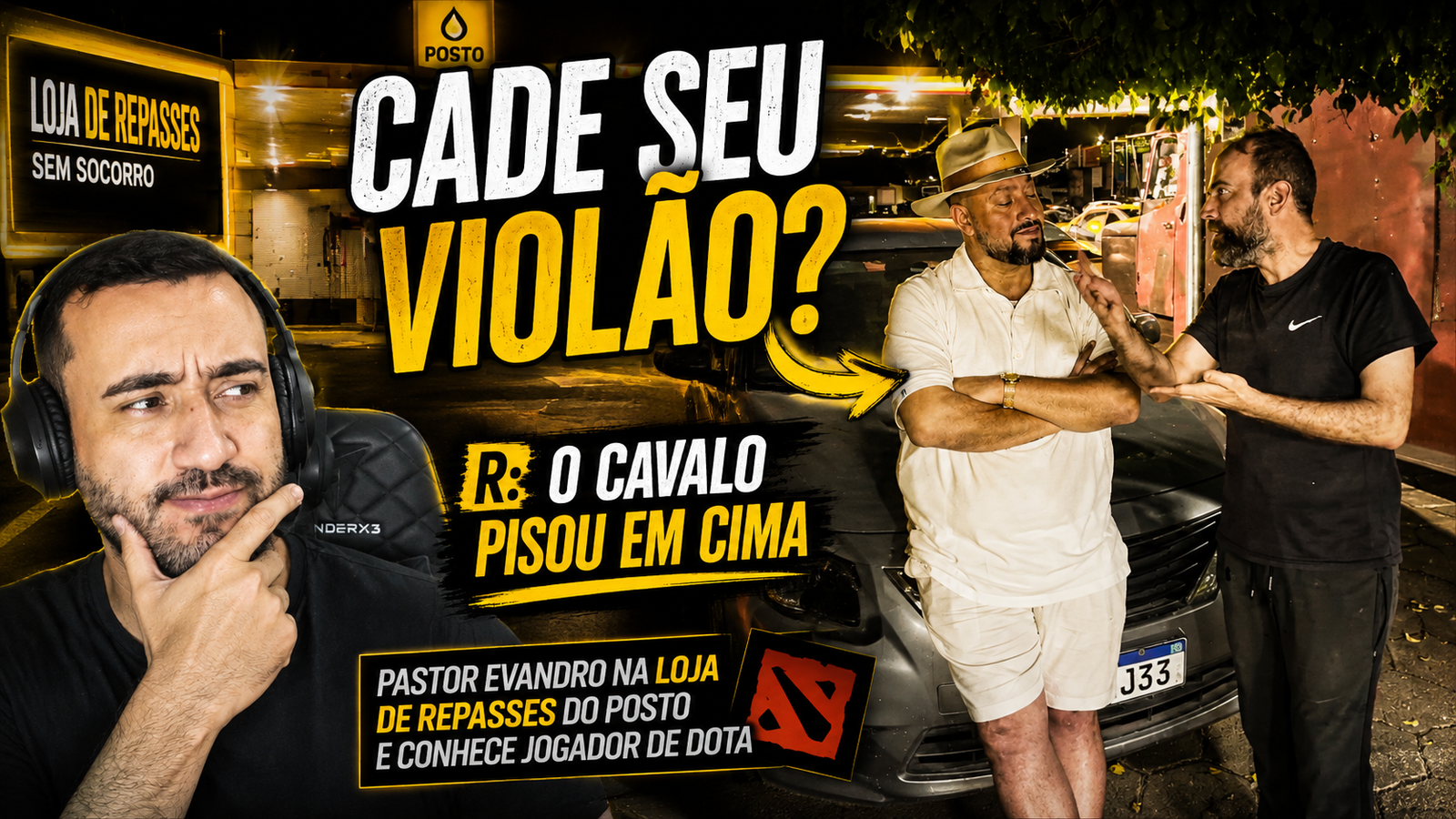 PASTOR ENCONTRA EX JOGADOR DE DOTA EM SITUAÇÃO DIFÍCIL E OFERECE OPORTUNIDADE